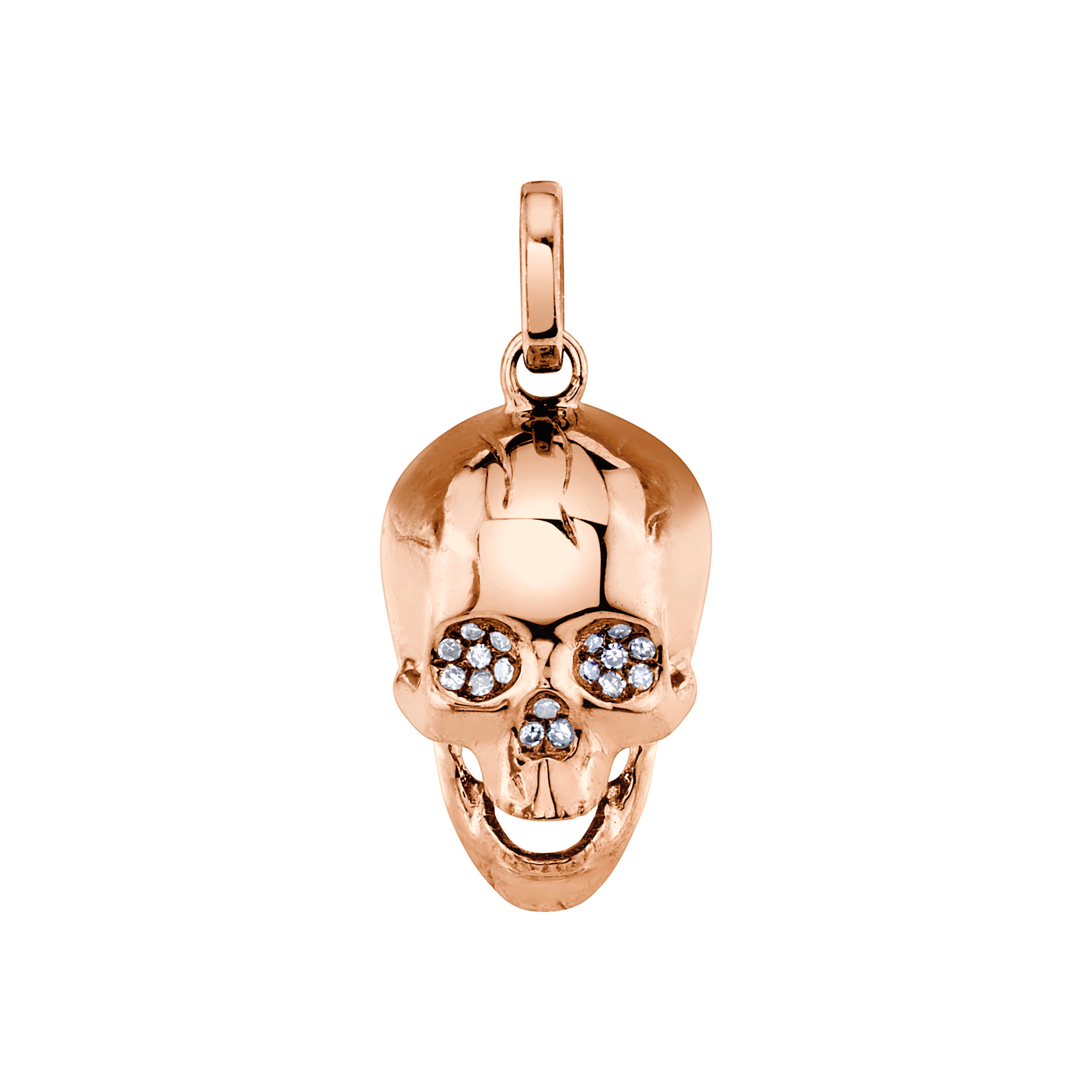 DIAMOND SKULL PENDANT