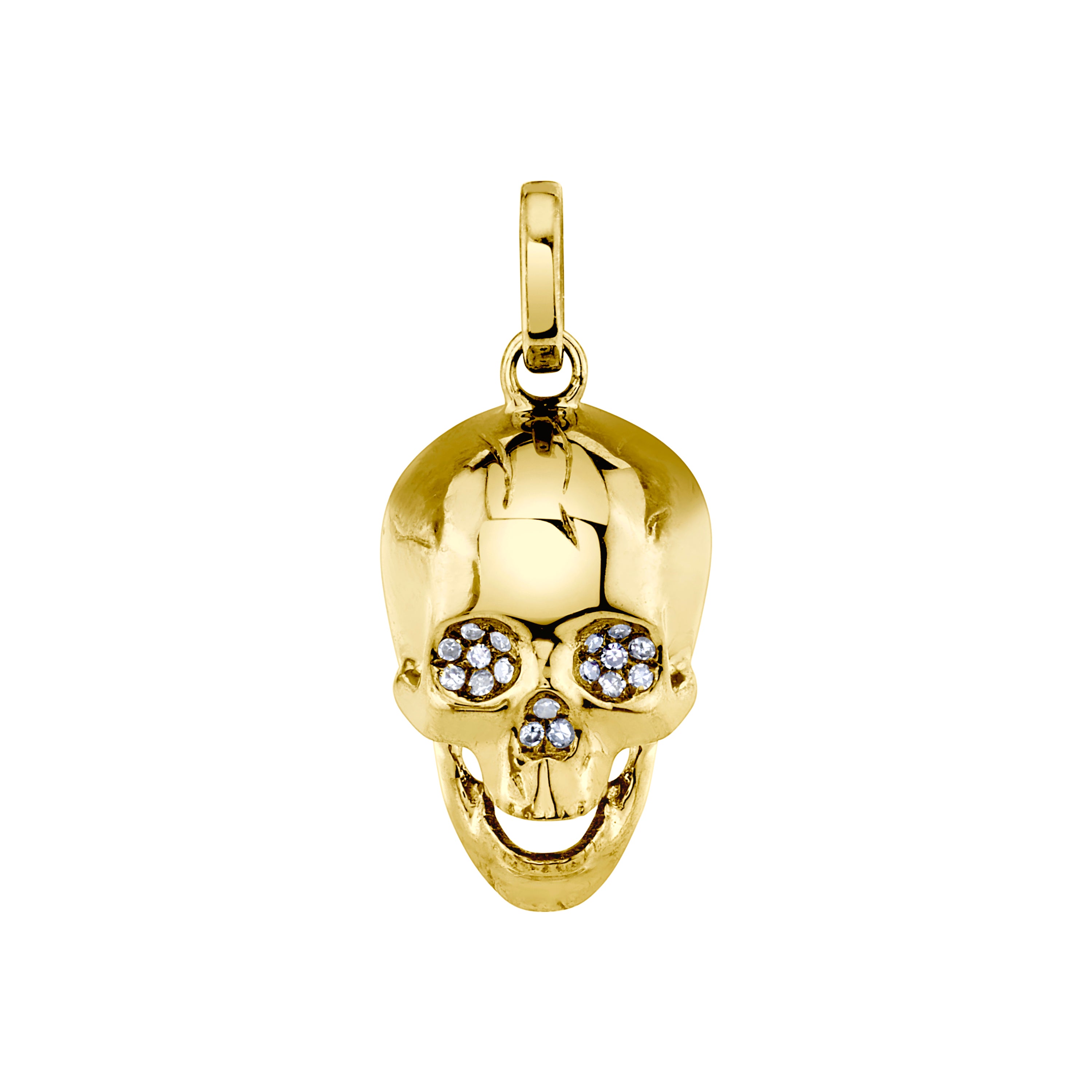 DIAMOND SKULL PENDANT