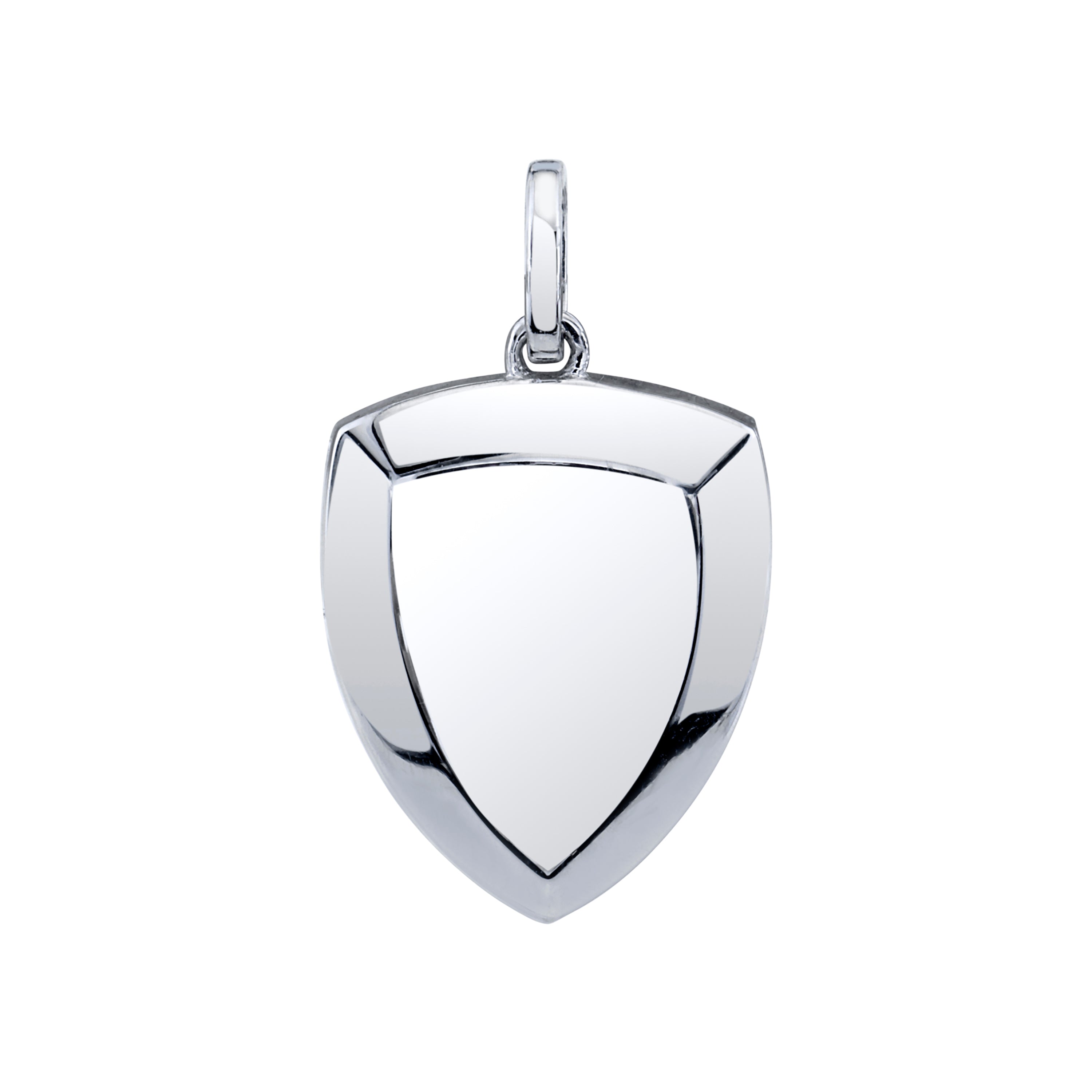 SOLID GOLD SHIELD OF HONOR PENDANT