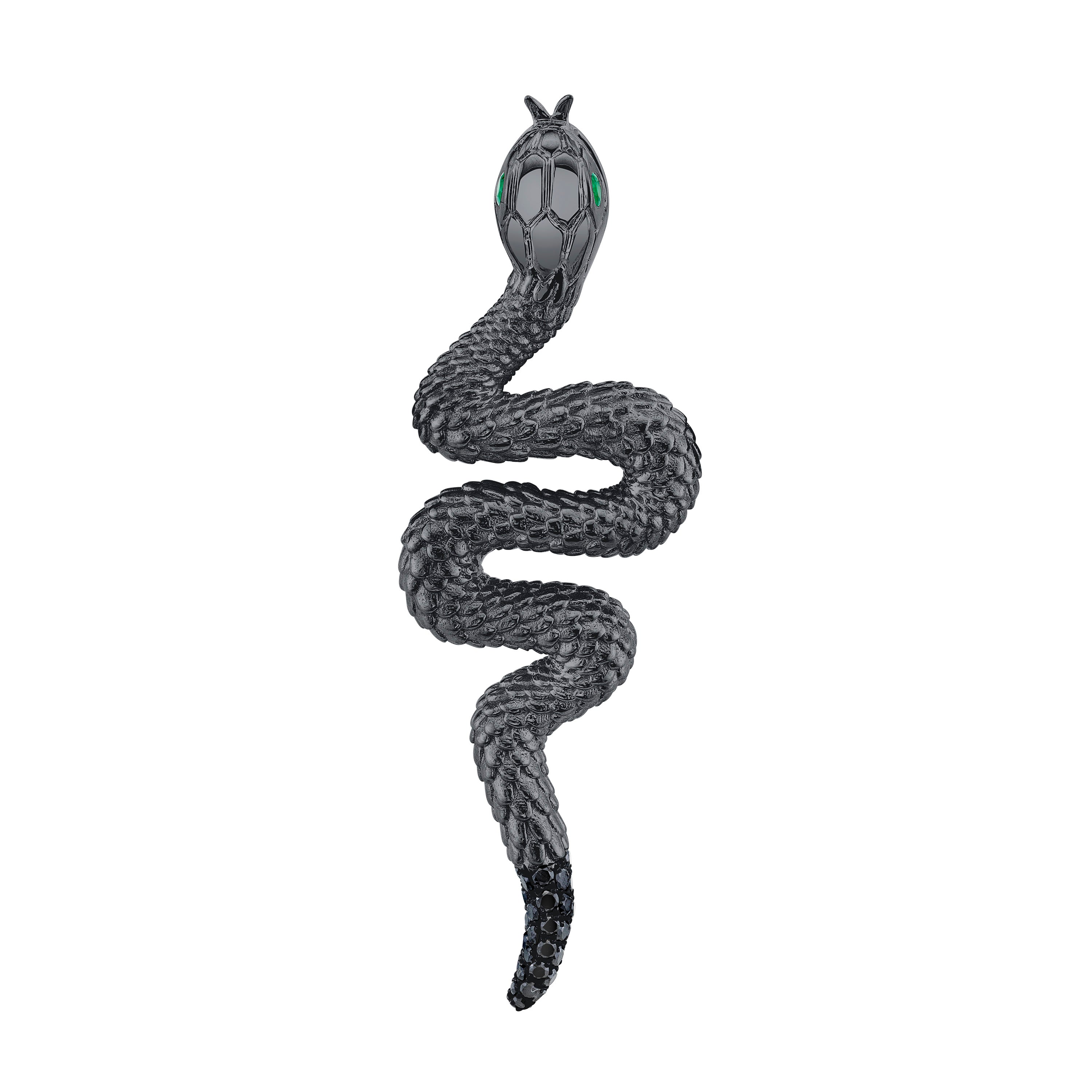 SOLID GOLD SNAKE PENDANT – SHAY JEWELRY
