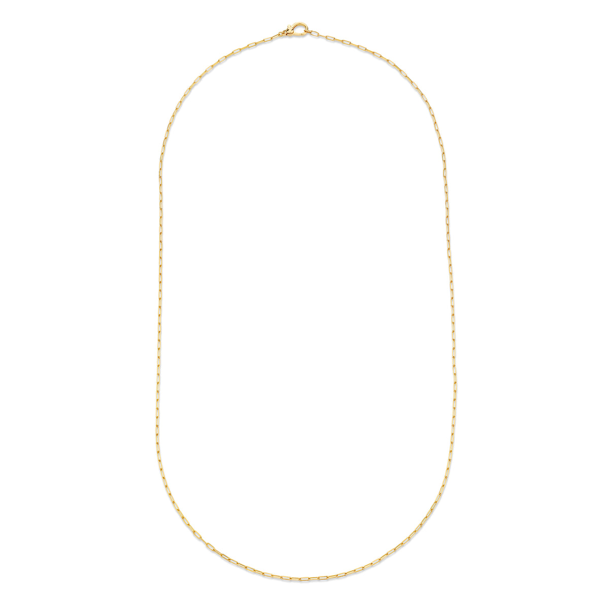 MEN'S SOLID GOLD BOX LINK CHAIN