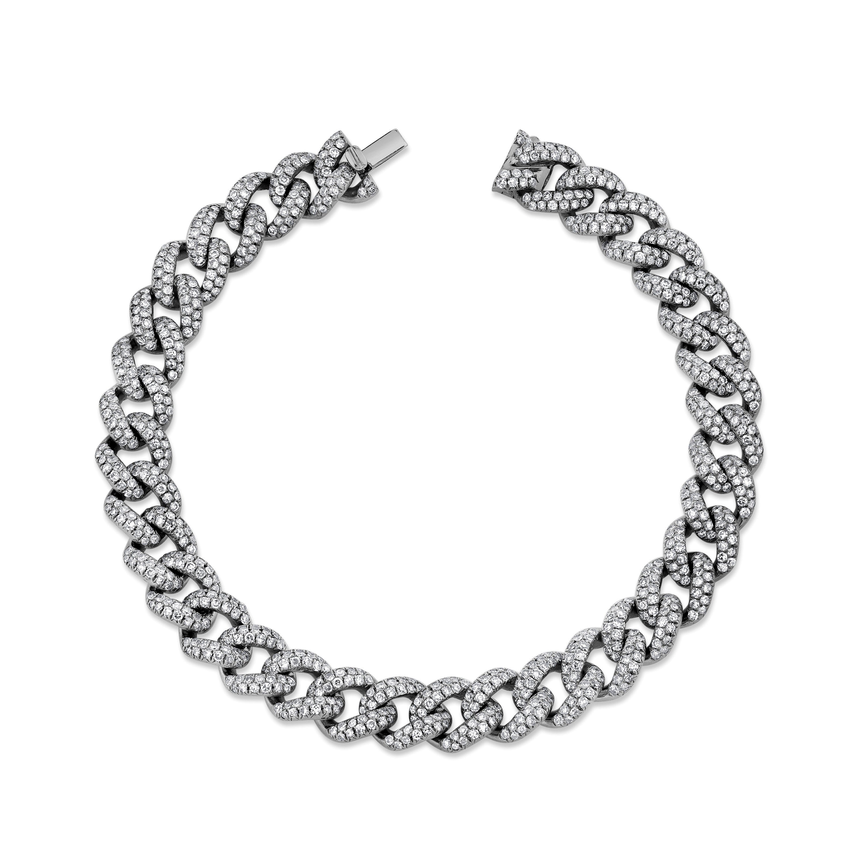 ブレスレット Side Pave Bar Bracelet #3926 1.25 CT. T.W. Diamond Pavé Bar Bracelet in 14K Gold - Sam's Club