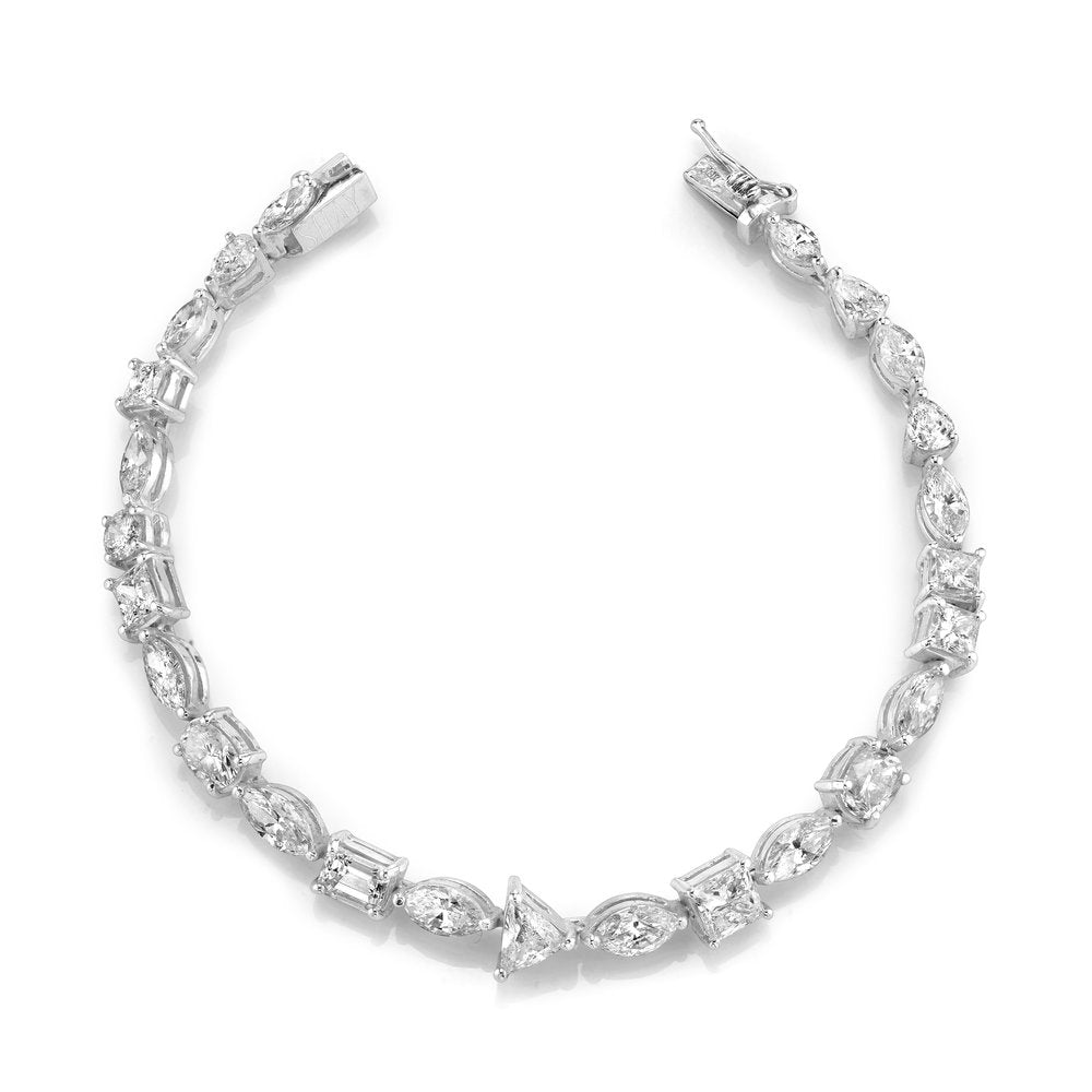 MIXED DIAMOND TENNIS BRACELET – SHAY JEWELRY