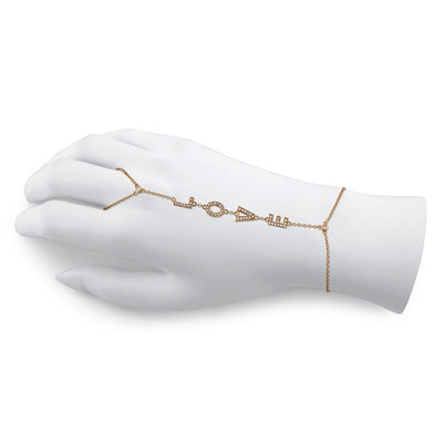 DIAMOND LOVE HAND CHAIN
