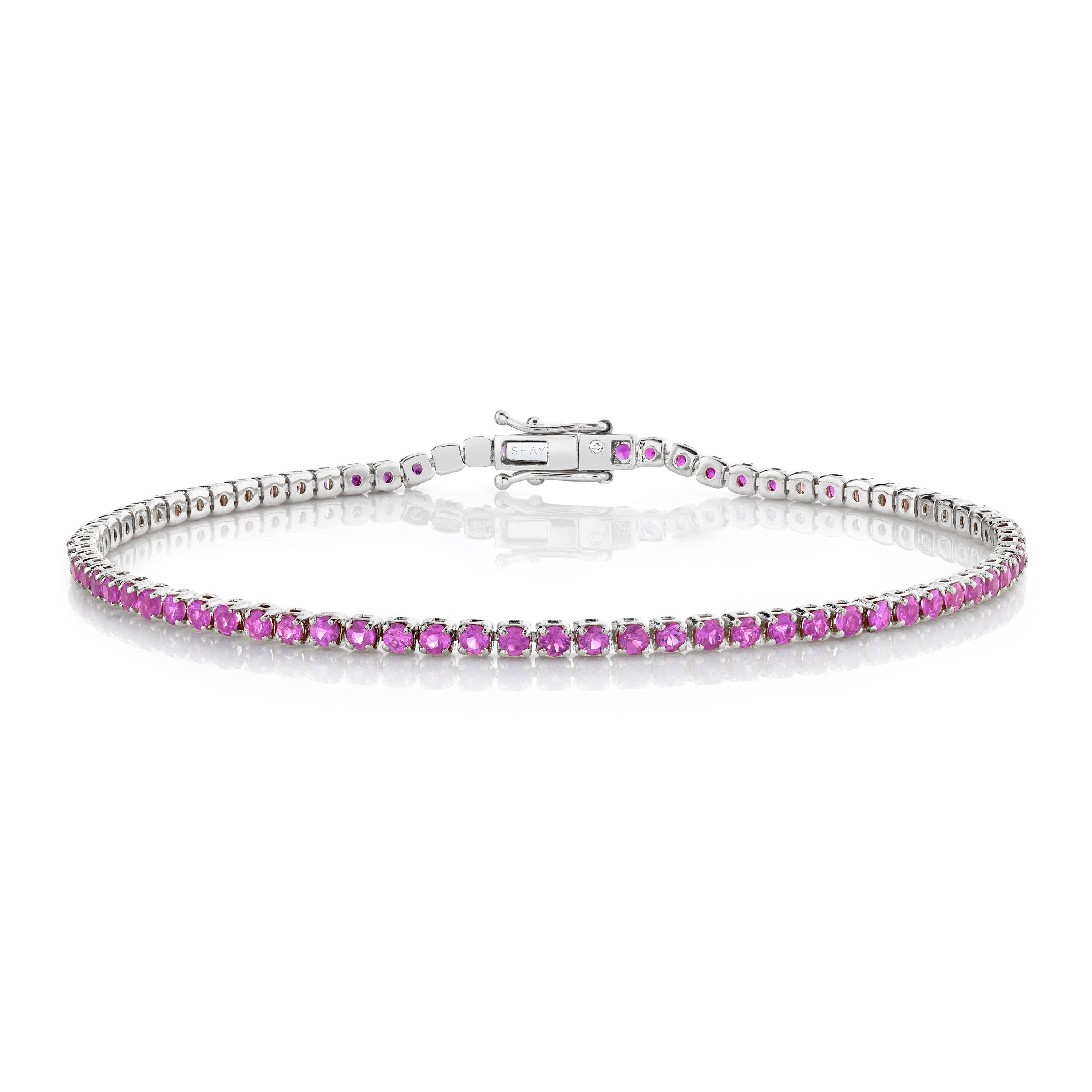 PINK SAPPHIRE THREAD BRACELET