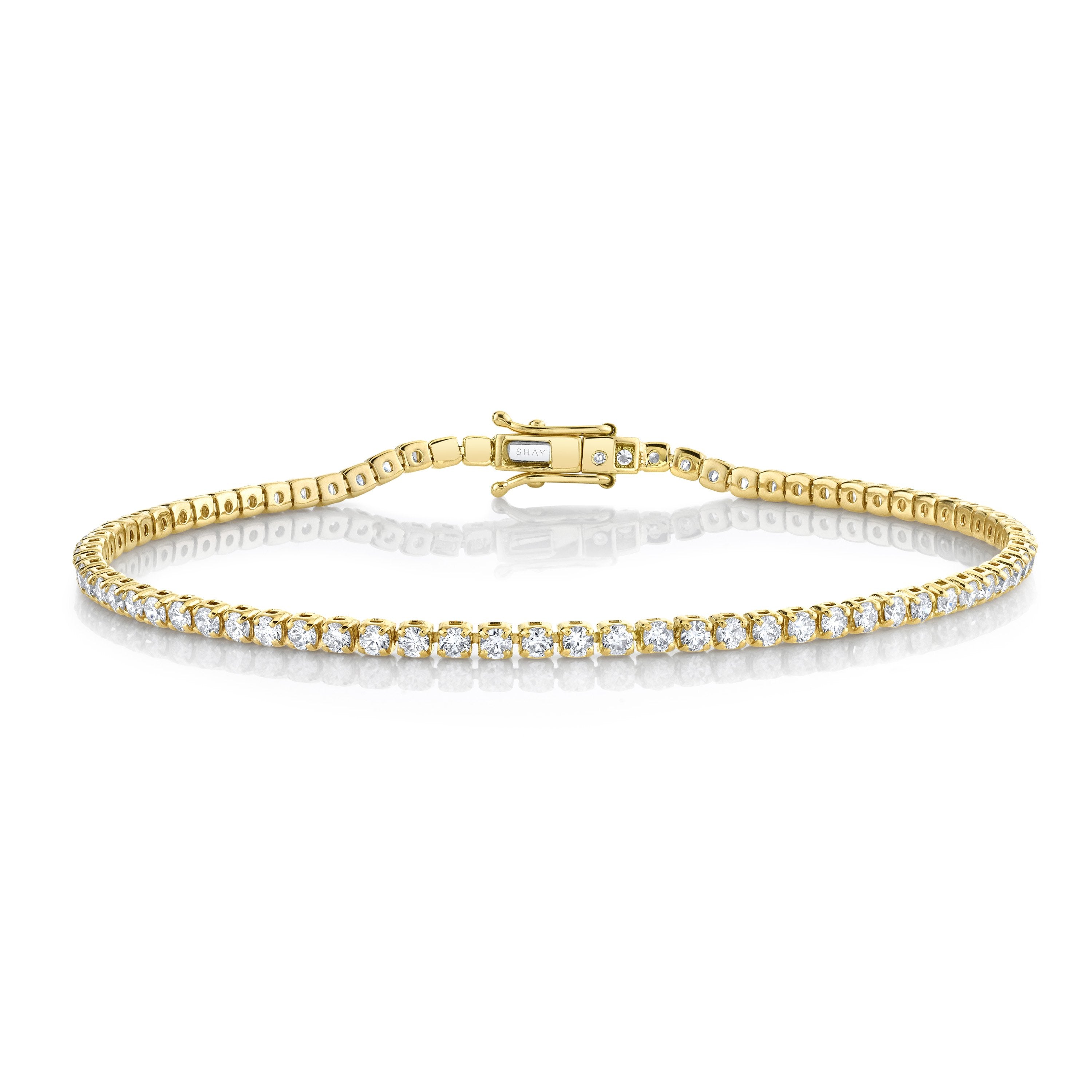 READY TO SHIP DIAMOND THREAD BRACELET