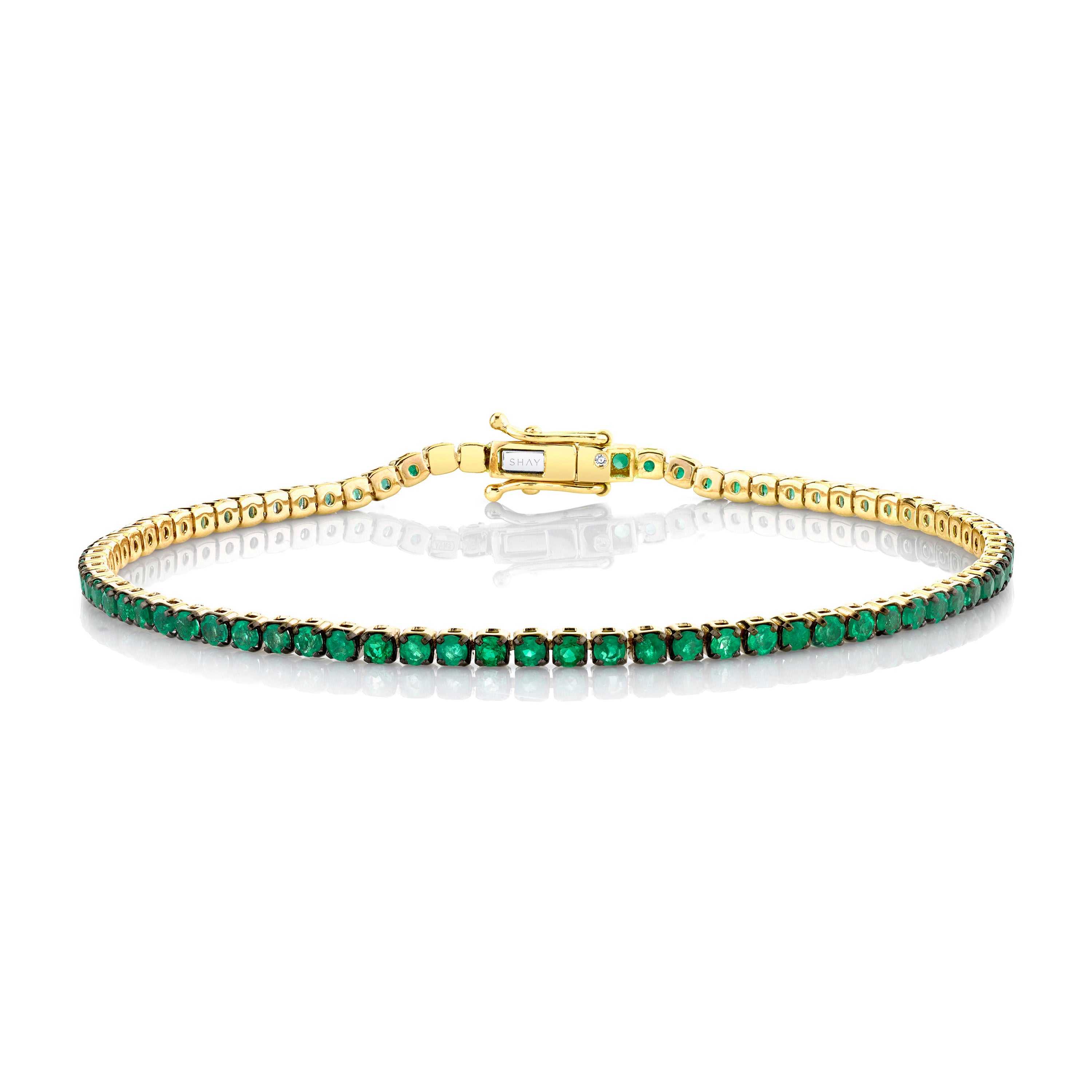 EMERALD THREAD BRACELET