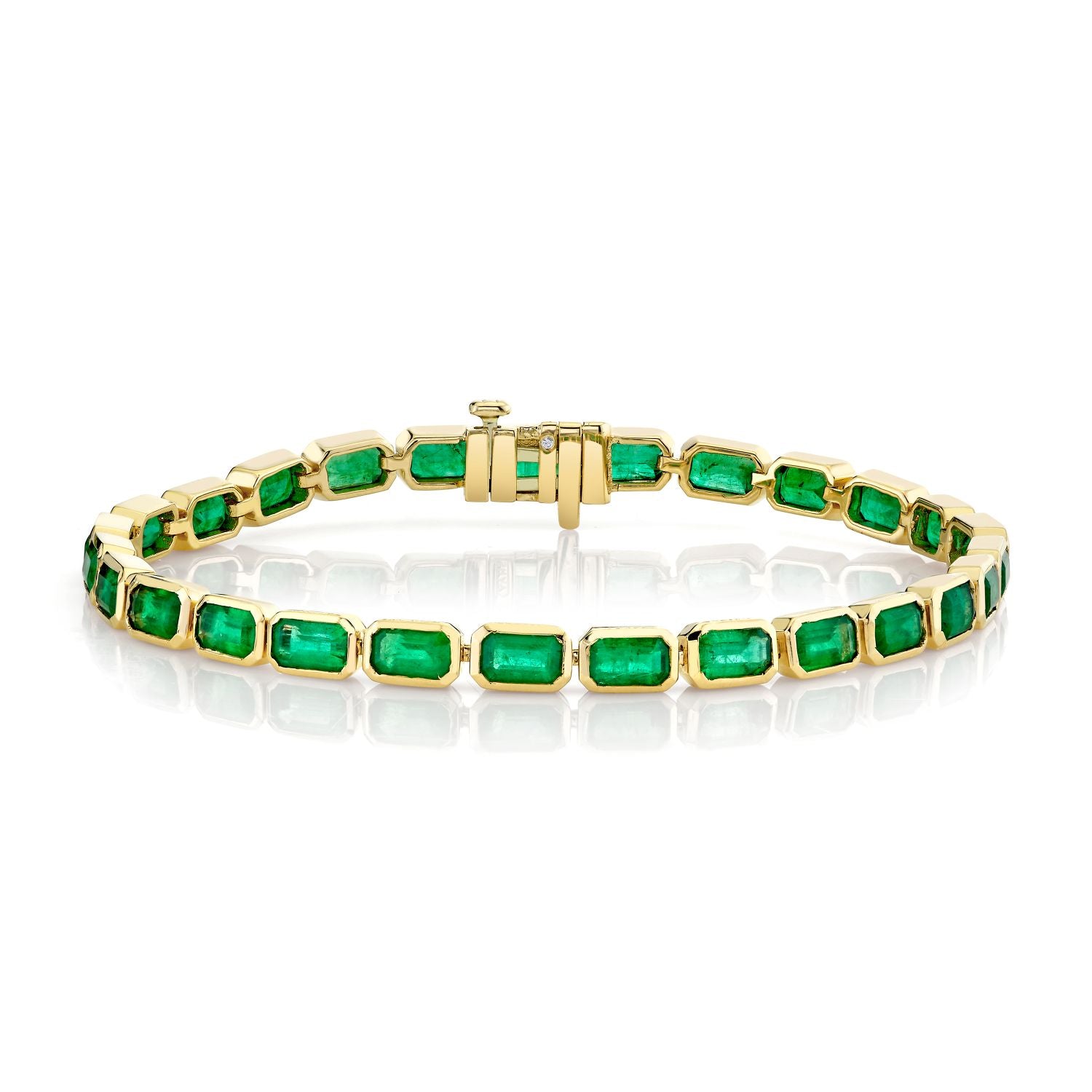 【送料込】Ron Herman取扱/SHASHI Diamond Tennis Bracelet 18k SB261-YG_c06f62d8-ab3f-4046-