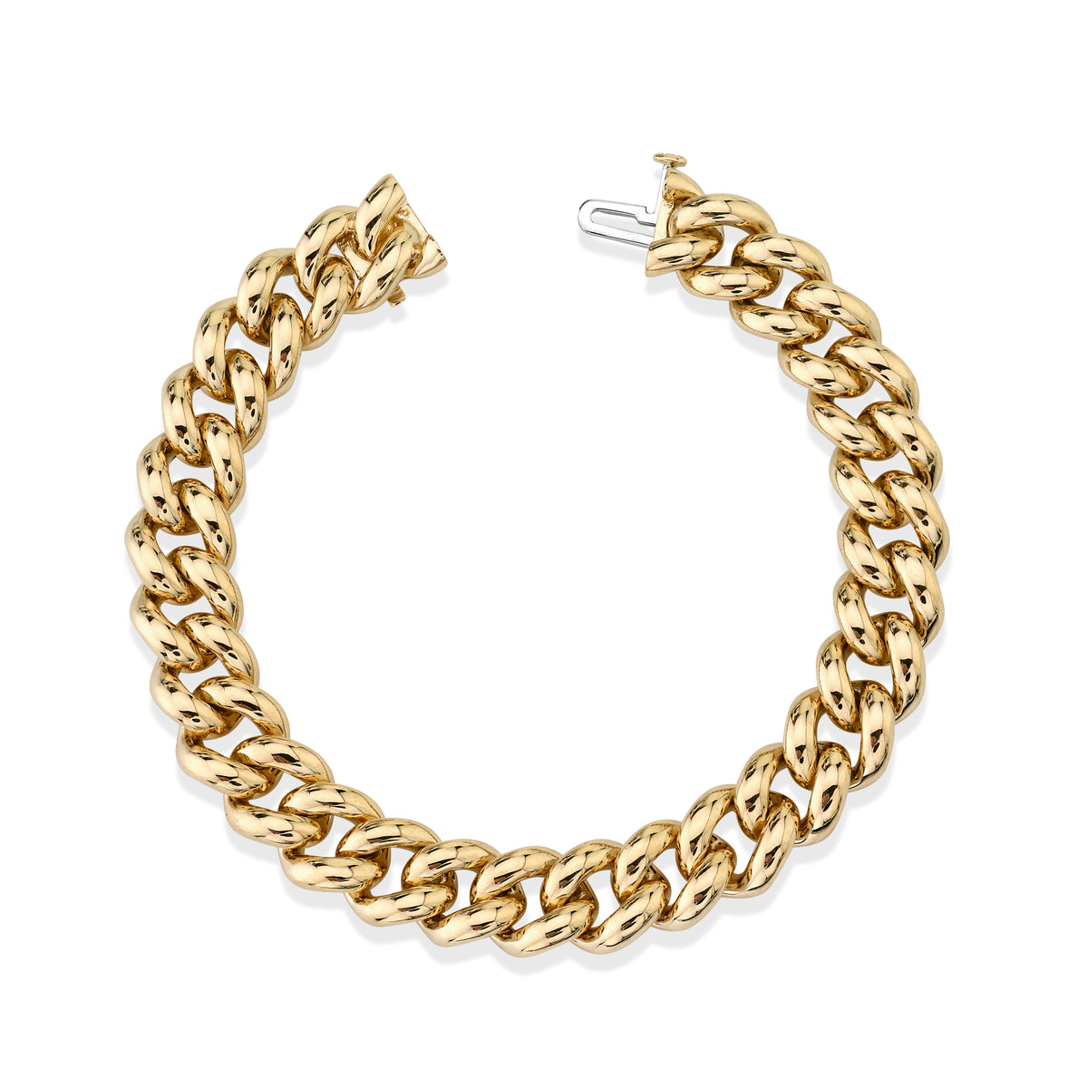 READY TO SHIP SOLID GOLD ESSENTIAL LINK BRACELET