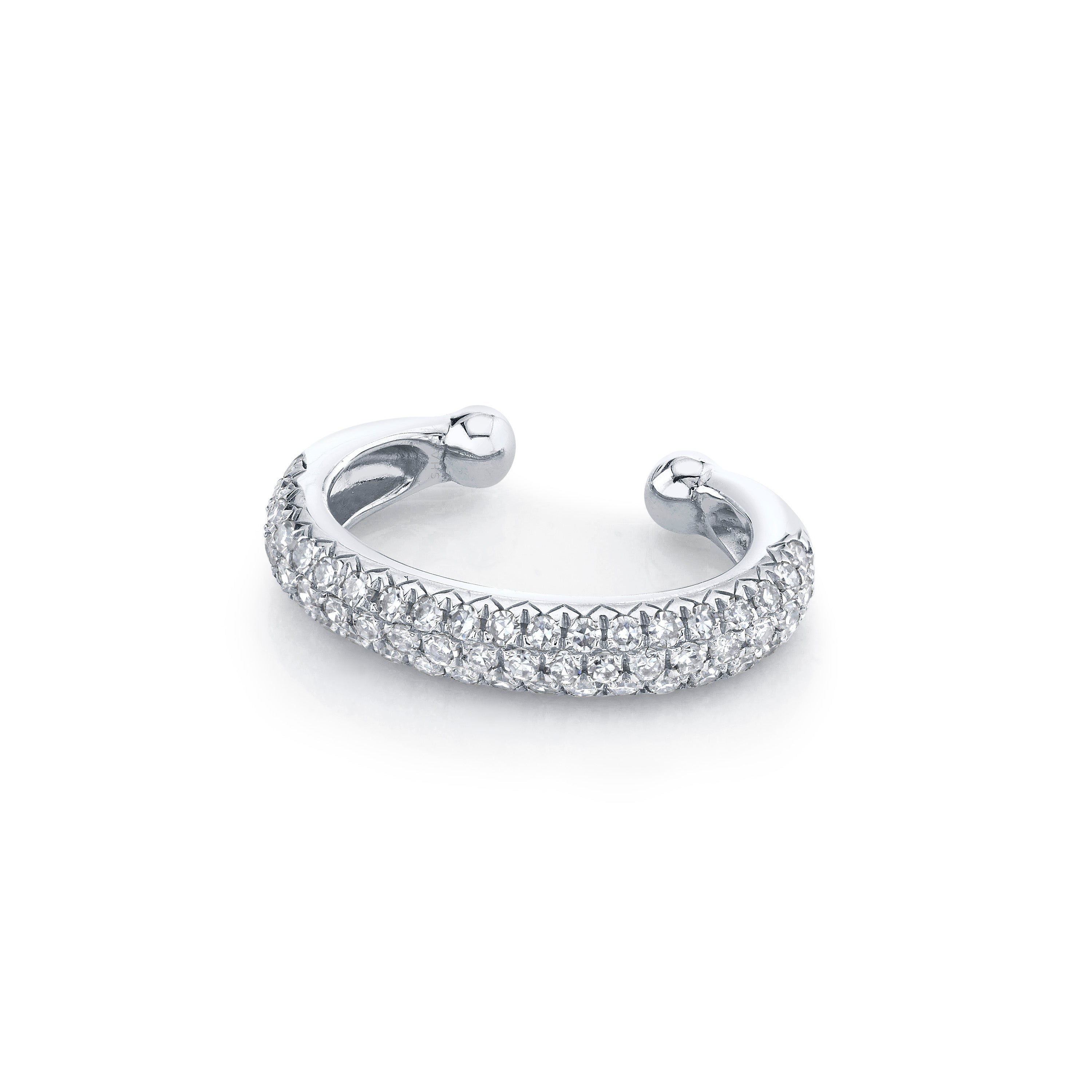 [DIDIER DUBOT] 925 シルバー☆Signature decoupled ear cuff Signature. D Silver Ear Cuff
