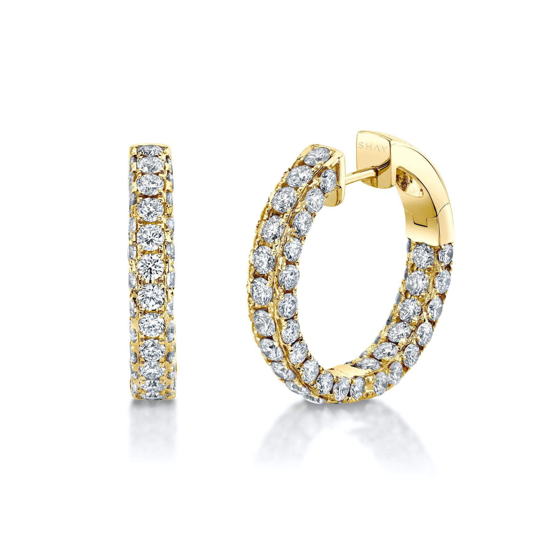 ☆人気☆【ＷING BLING】☆BAILEY cubic two way earring.s☆ Free-Spirited Fable - white - Paparazzi earrings