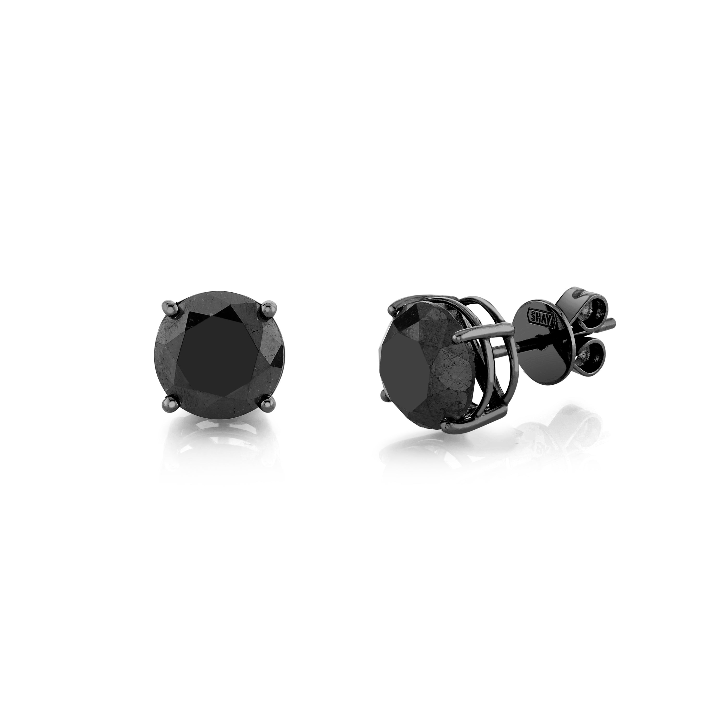 Circle Black Earrings 2024 | favors.com