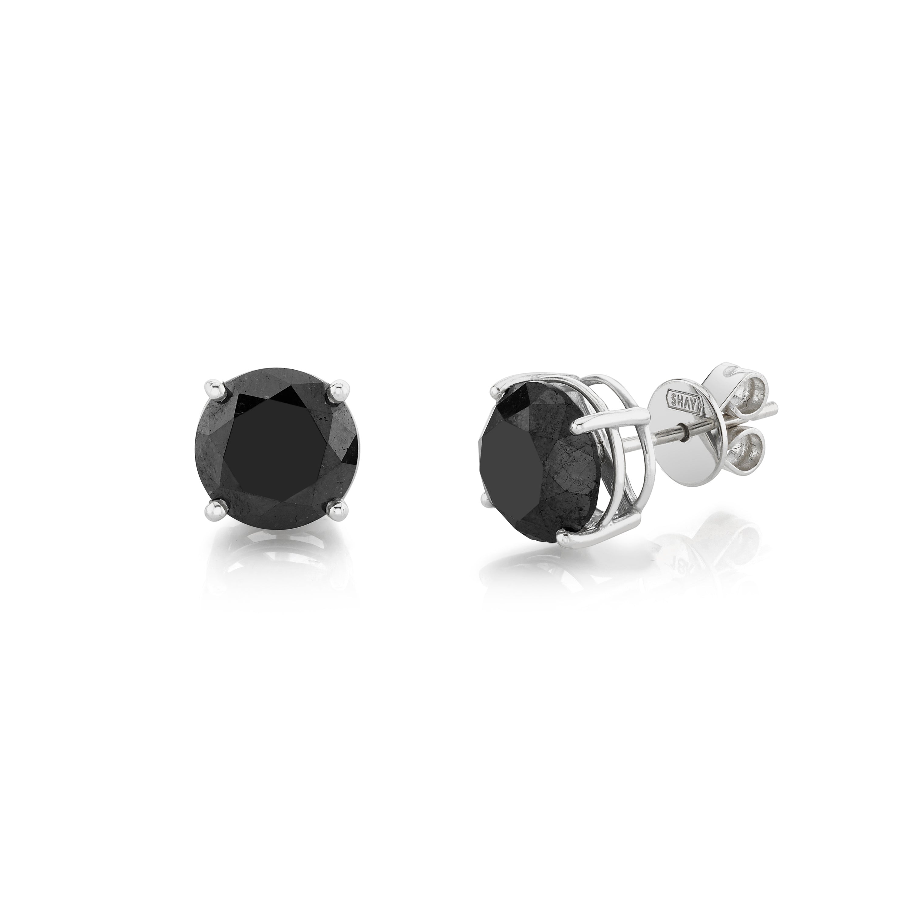 Flipkart.com - Buy ShobhRam Black Round Magnetic Heavy 8mm for  Mens/Boys/Girls/Womens/Unisex Stainless Steel Stud Earring (1 Pair) Metal  Stud Earring Online at Best Prices in India