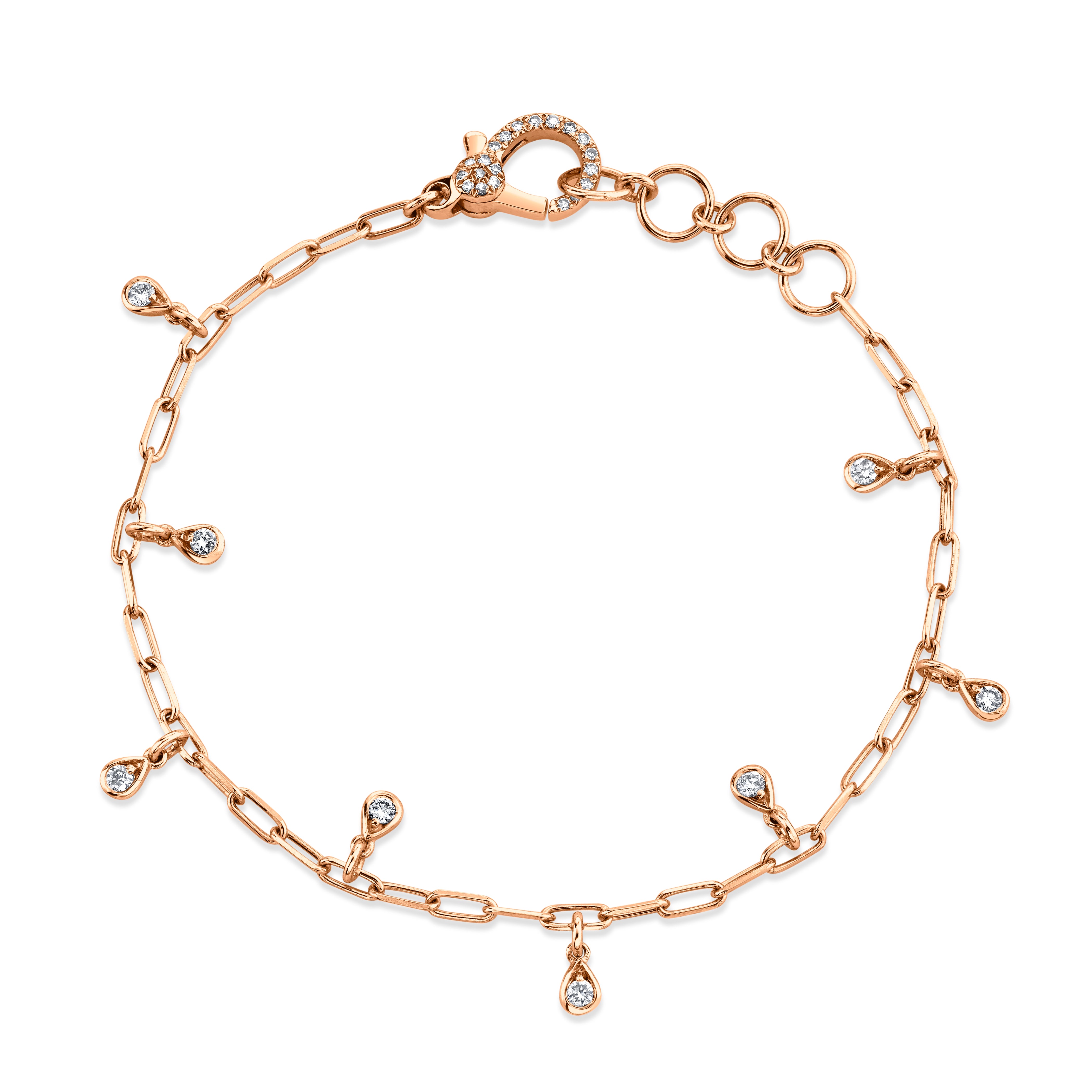 MINI ME DIAMOND BABY DANGLE DROP BRACELET