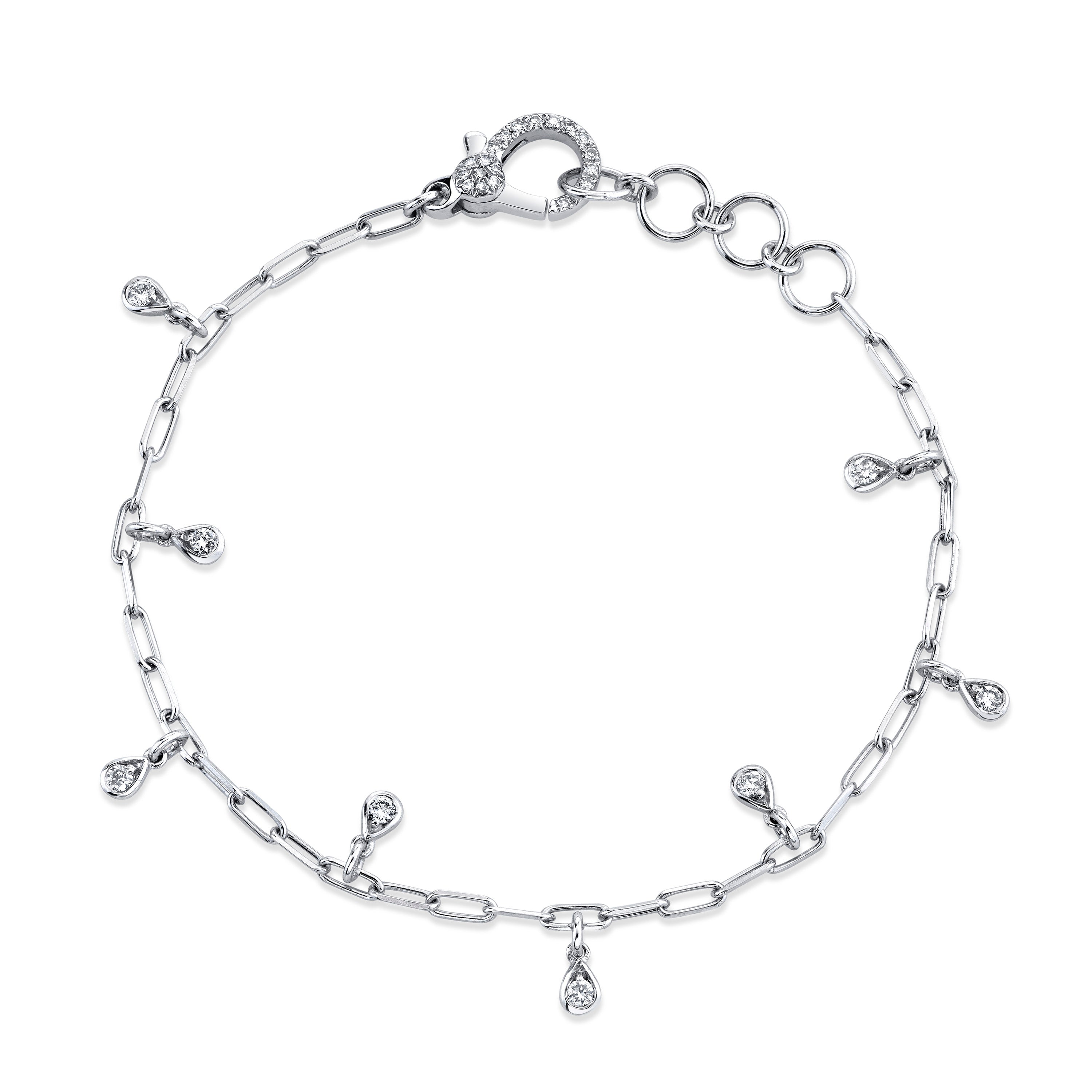 MINI ME DIAMOND BABY DANGLE DROP BRACELET