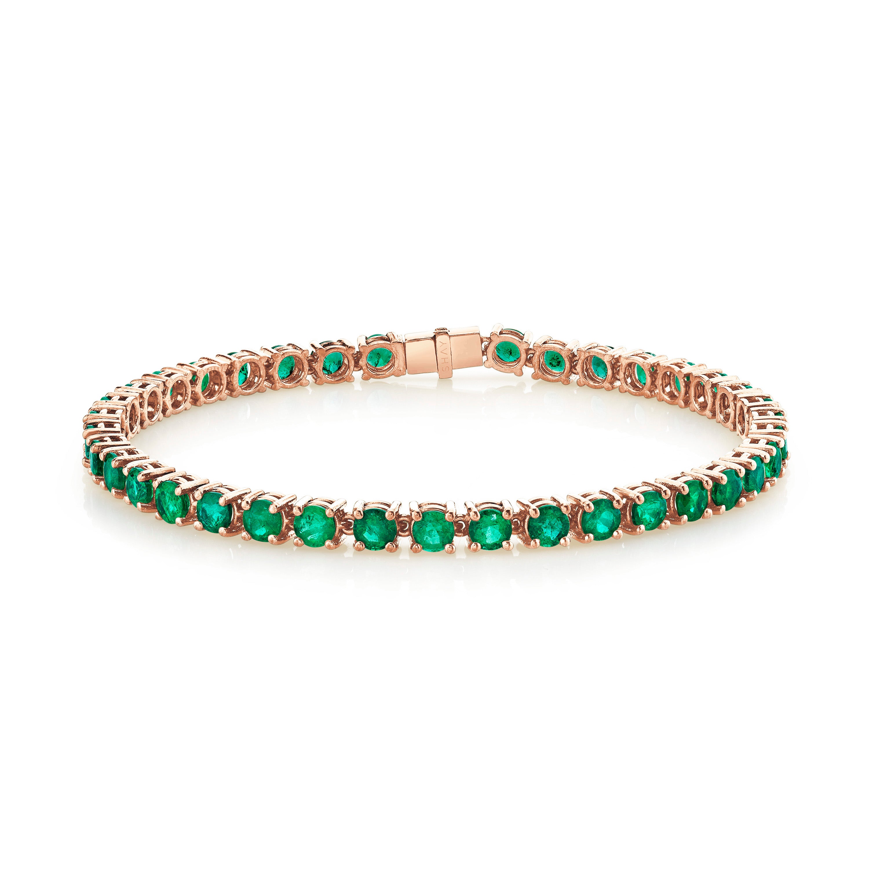 MEN'S EMERALD TENNIS BRACELET