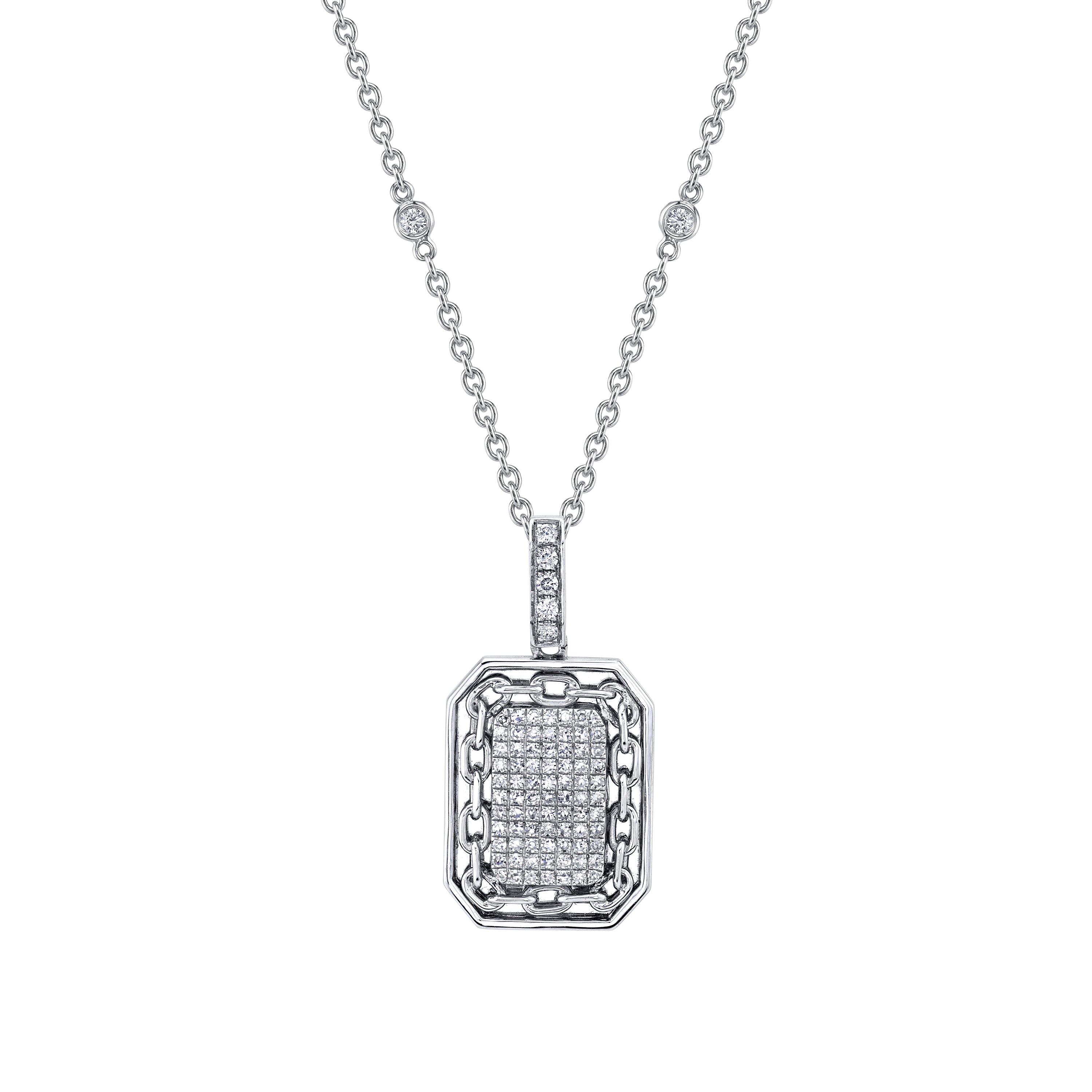 Diamond Chain Earring 150 (04) - SHIHARA