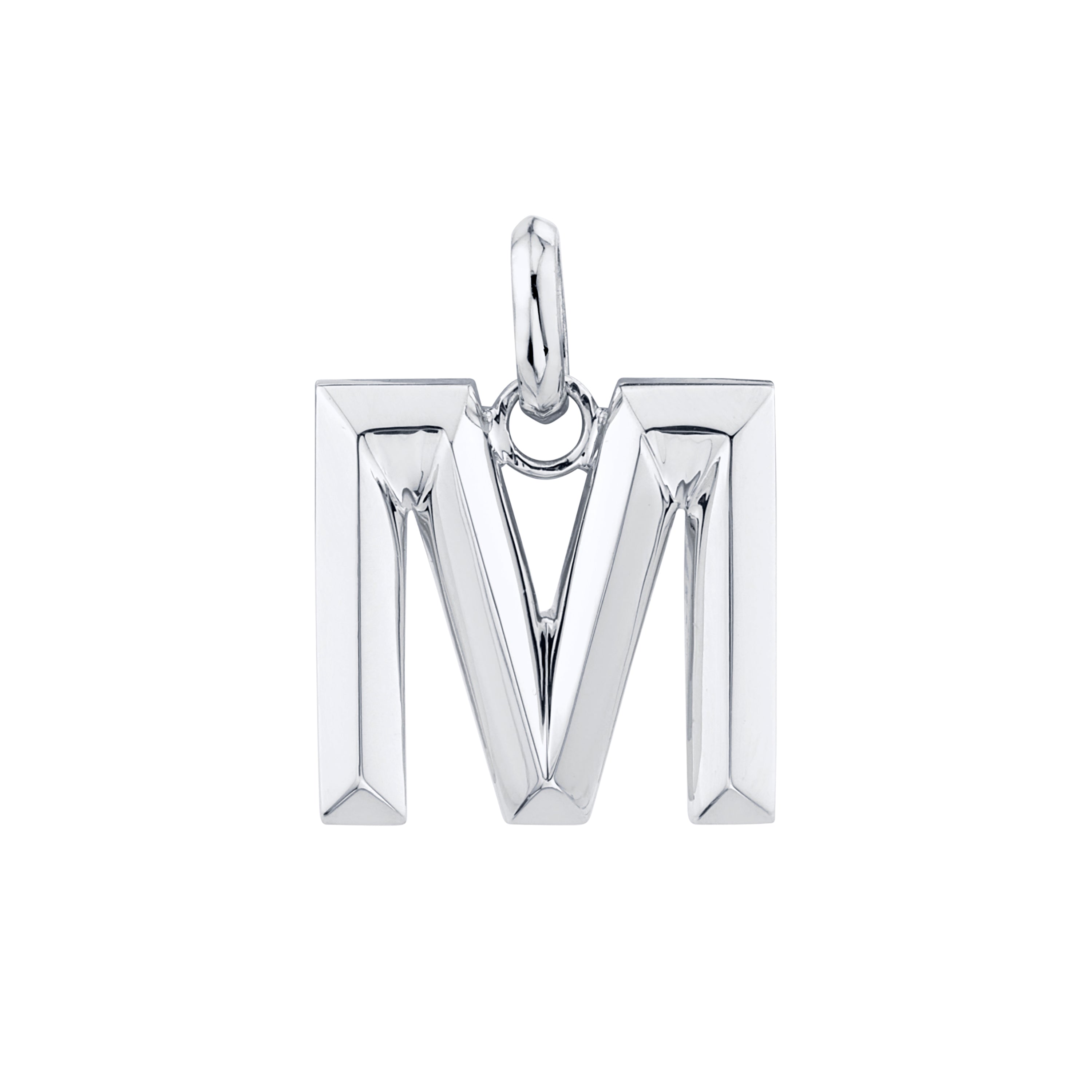 SOLID GOLD LETTER PENDANT