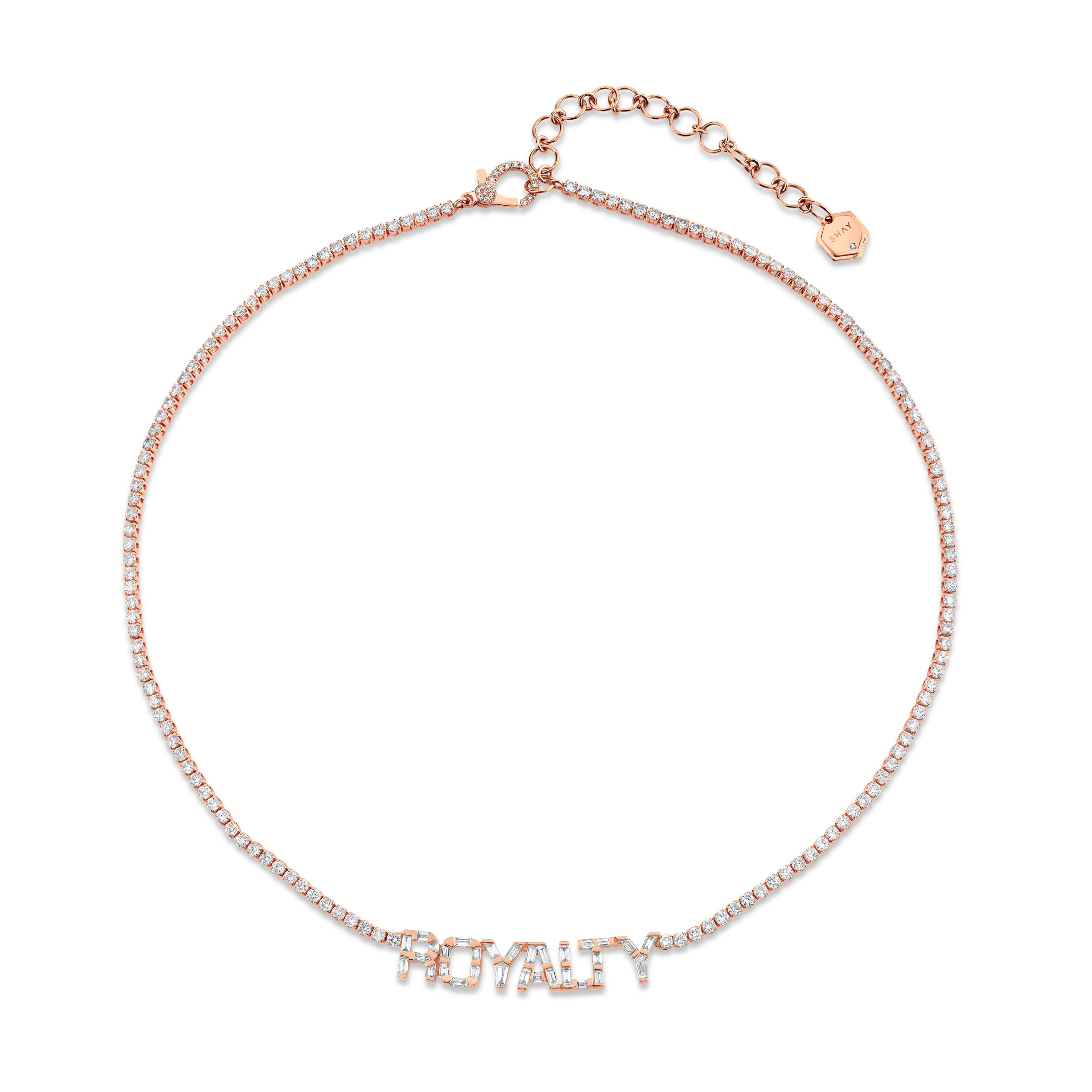 DIAMOND PERSONALIZED 7 THREAD NECKLACE