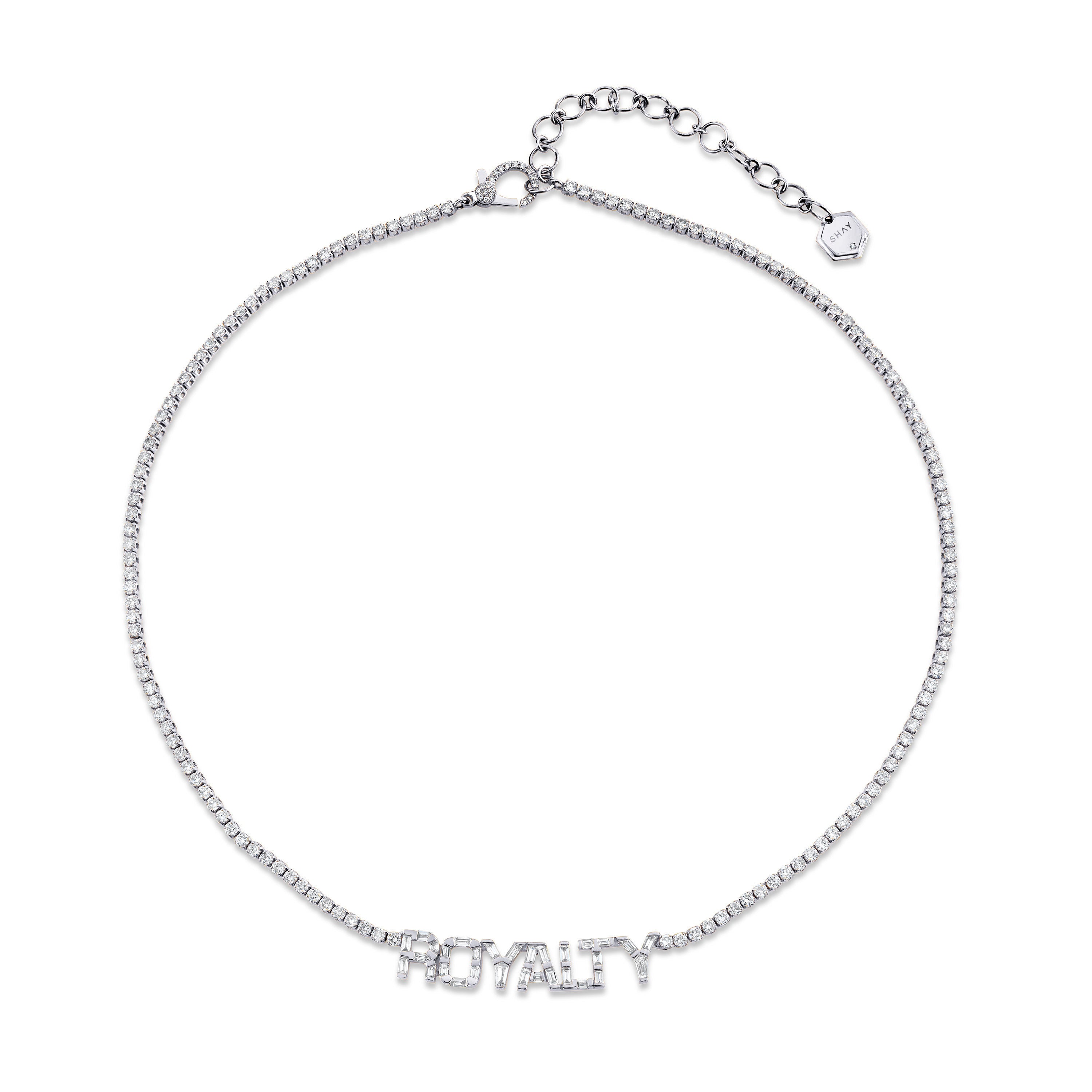 DIAMOND PERSONALIZED 7 THREAD NECKLACE