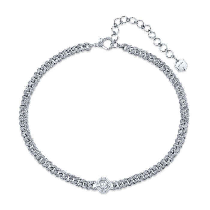 READY TO SHIP DIAMOND RADIANT ILLUSION CHOKER