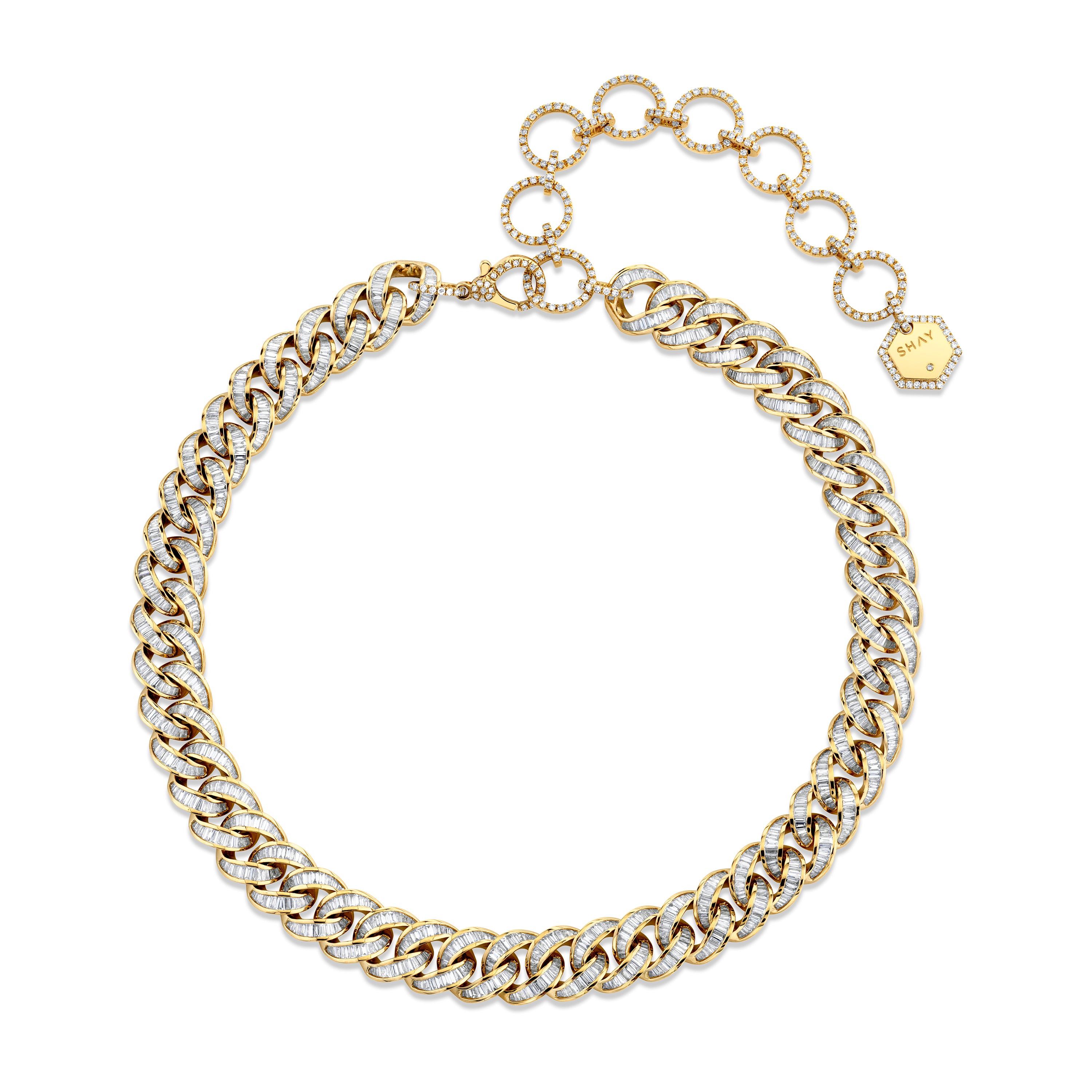 アクセサリー YON Essence Baguette Necklace 0.1 ct Essence Baguette Necklace 0.1ct – YON (ヨン）| 公式