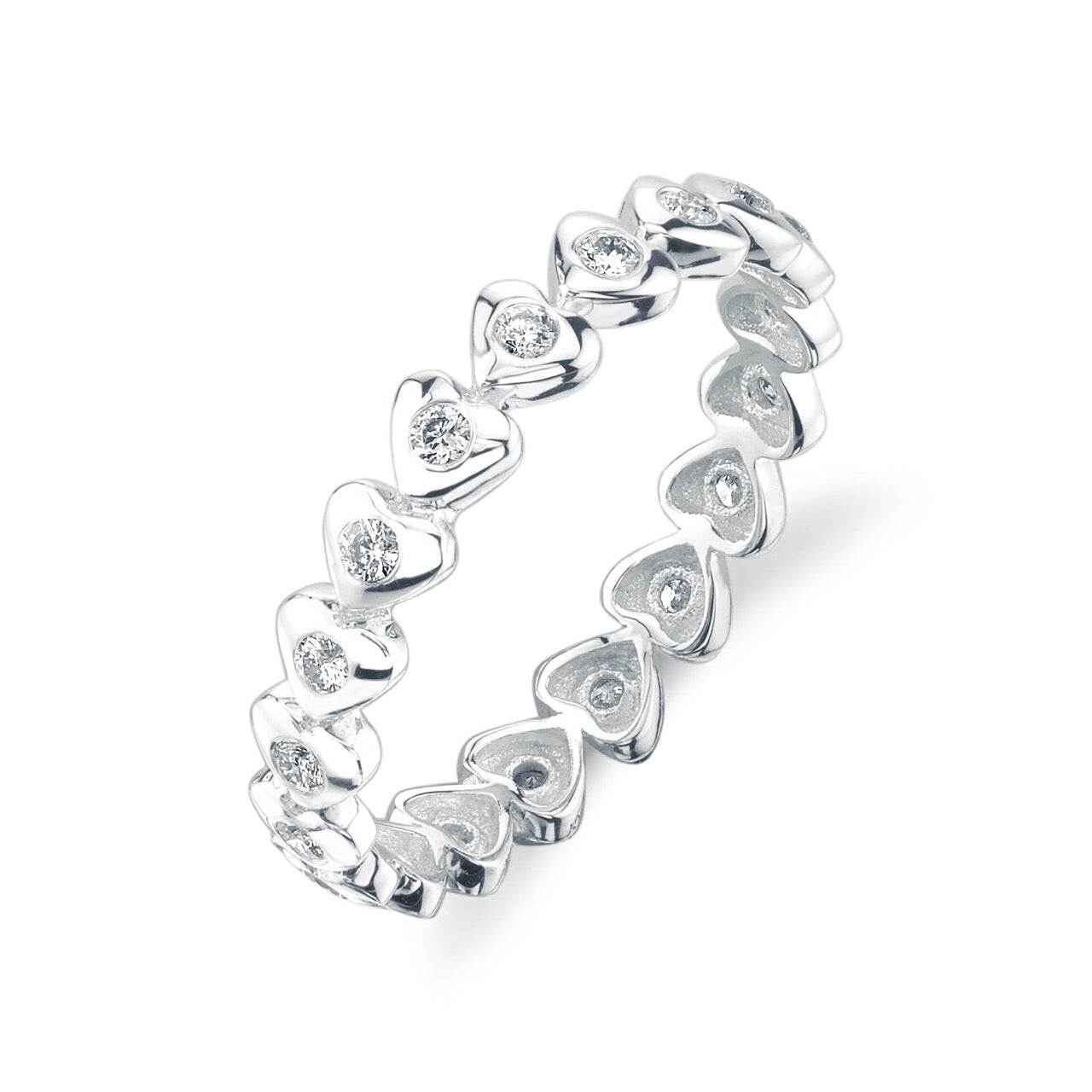 MINI ME DIAMOND HEART BAND