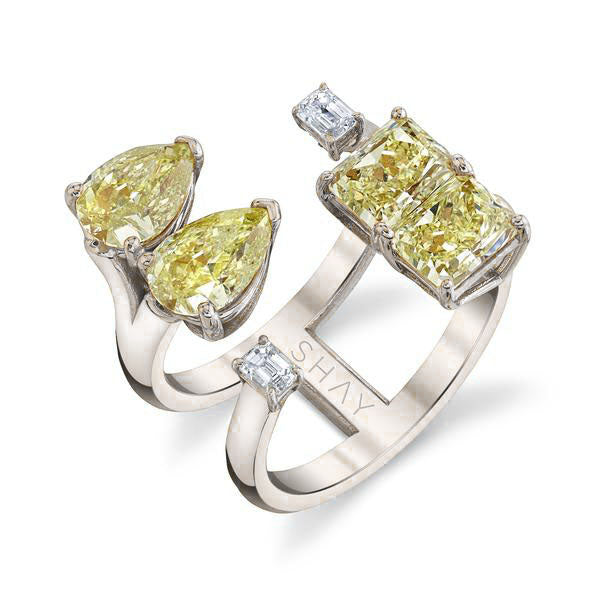 Atmos Heart Round Two Stone Diamond Ring – Verlas