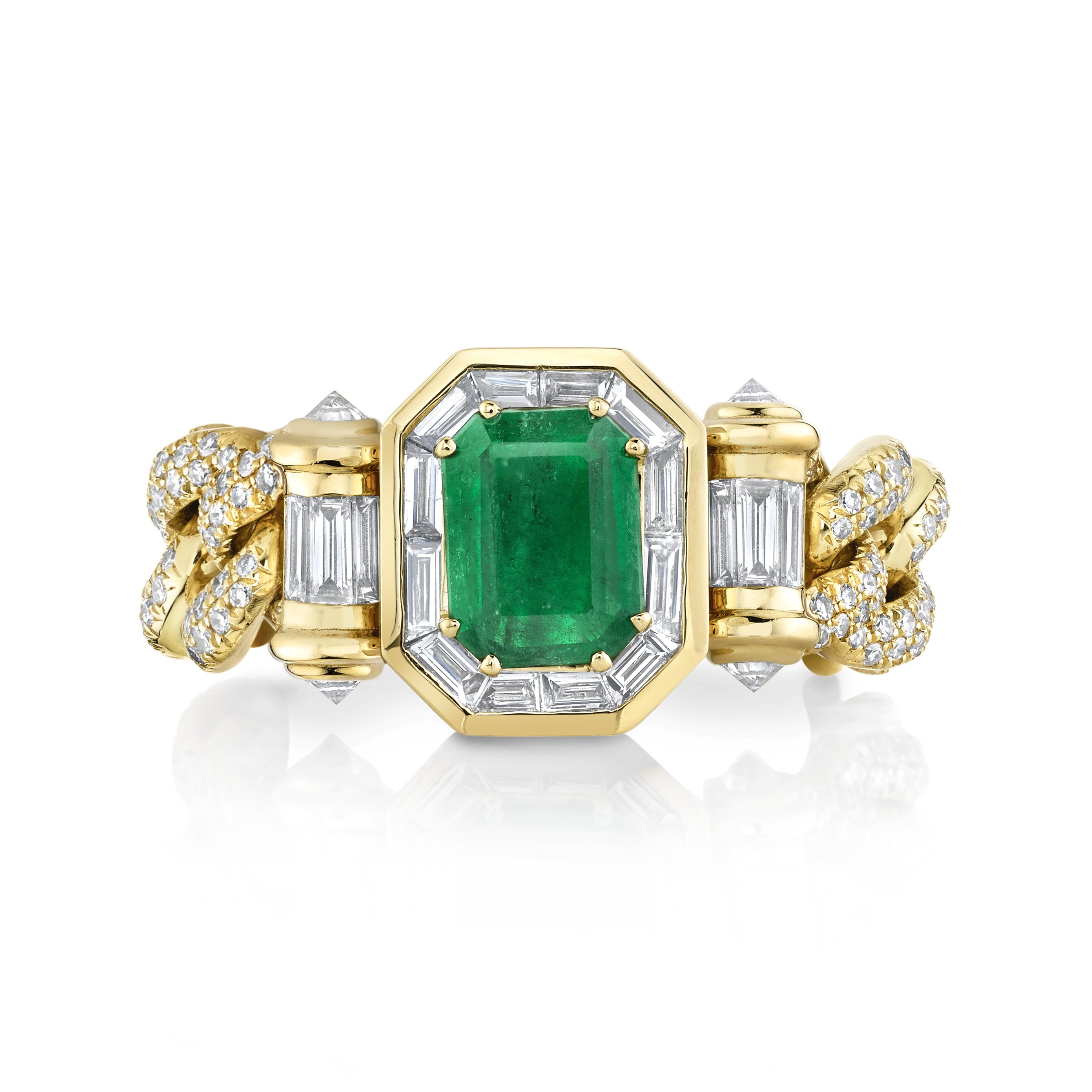 Emerald halo on sale