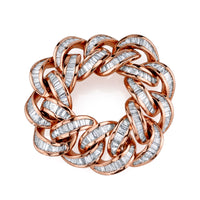 READY TO SHIP DIAMOND BAGUETTE ESSENTIAL LINK RING