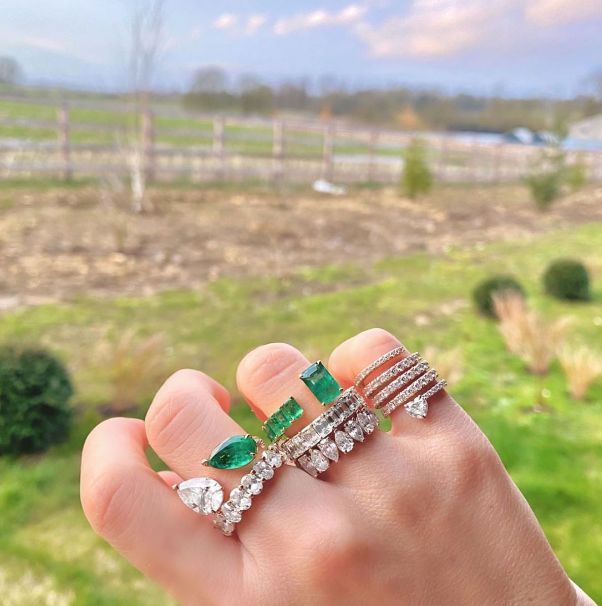 Floating 2025 ring jewelry