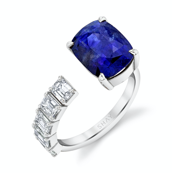 Floating sapphire ring discount