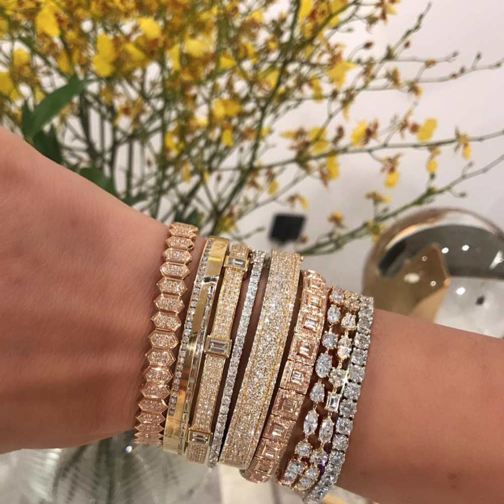 Stacking tennis bracelet deals