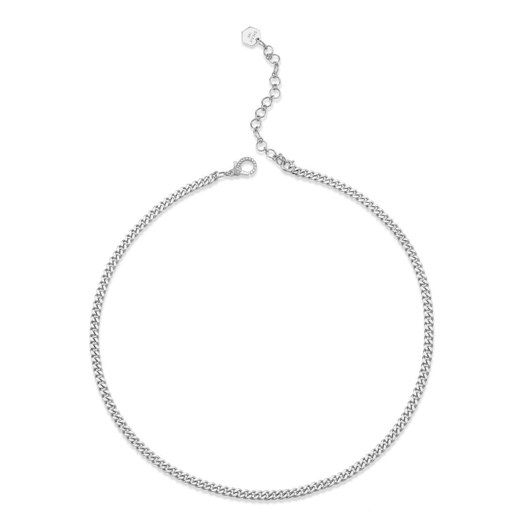 READY TO SHIP SOLID GOLD BABY LINK CHOKER