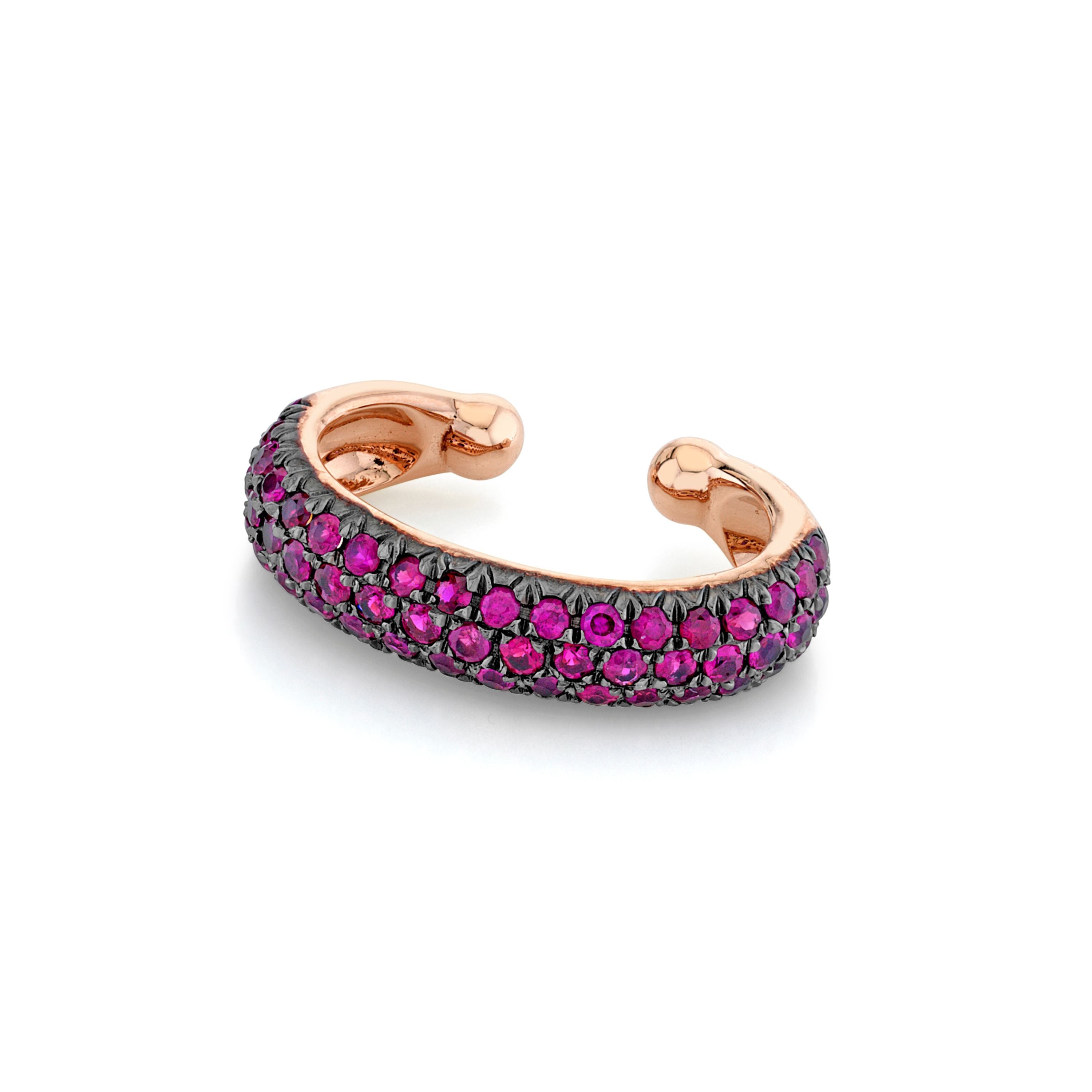 RUBY JUMBO EAR CUFF