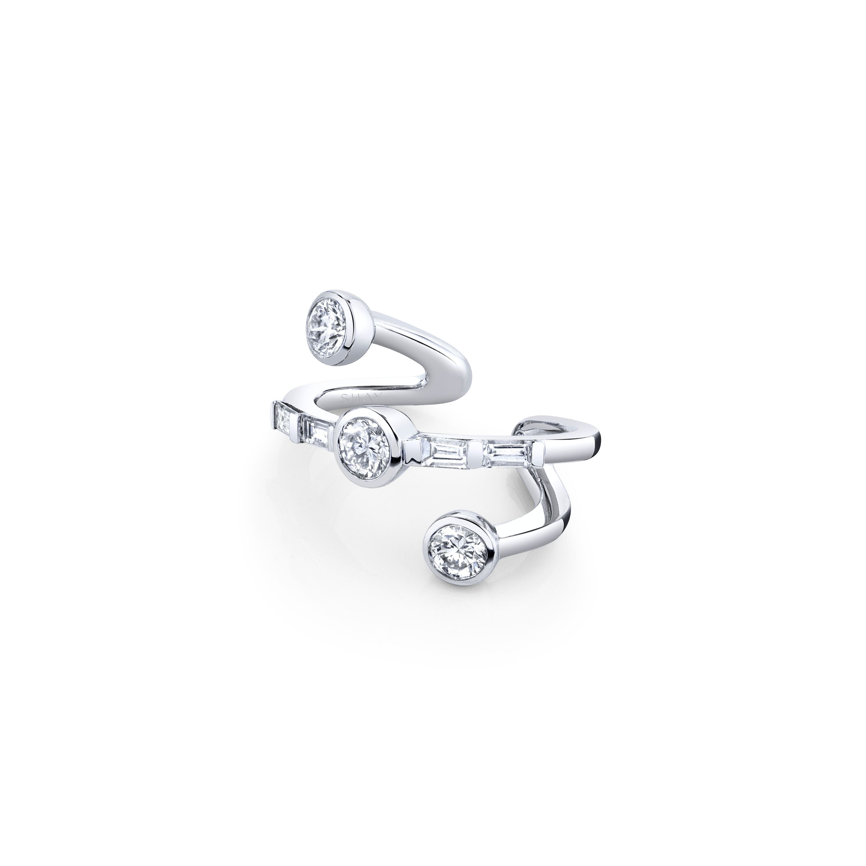 READY TO SHIP DIAMOND DOTS EAR CUFF